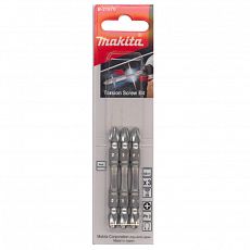 Бита Makita двусторонние Silver Torsion PH3, 65 мм, E-form (MZ) <3шт> (1/1) B-21870