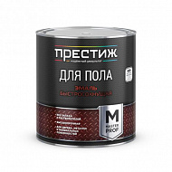 Эмаль акриловая Престиж для бетонных полов, серая, 6 кг