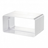 Соединитель плоского канала Zernberg 8181, с обратным клапаном, 60х204 мм 