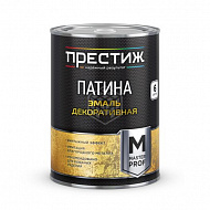 Эмаль декоративная Престиж Патина, натуральное золото, 0,9 л 