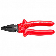 Плоскогубцы ЗУБР Электрик, диэлектрические, комбинированные, 200 мм,  2214-1-20 