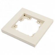 Рамка UNIVersal Афина, 1-местная, горизонтальная, слоновая кость, A0053-I 