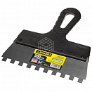 Шпатель Stayer Professional, 200 мм, зуб 10х10 мм 