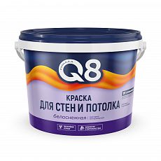 FORMULA Q8 Краска интерьерная белоснежная 2,7 кг (1/4)