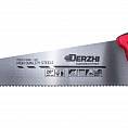 Фото Ножовка д/дер. DERZHI 500мм,универс.зак.зуб 7TPI, 2Dзаточ.,полир.cталь65Mn,2к.рук (1/10/40) 8519-03