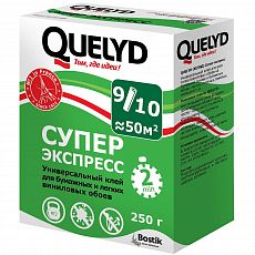 Фото Клей обойный Quelyd Экспресс Супер, 0,25 кг