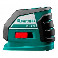 Нивелир лазерный KRAFTOOL CL-70 20м/70м, IP54, точн. +/-0,2 мм/м (1/1) 34660_Z