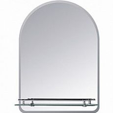 Зеркало 45x60 бесцветное с полочкой Ledeme (1/20) L680_Z