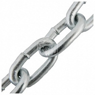 Цепь сварная, короткозвенная, оцинкованная, 5 мм, 40 м 