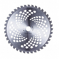 Лезвие (диск) для триммера Derzhi, с твердосплавными напайками, 255 мм, 40 зубьев, 5107-4003