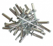 Заклепка ZK-6,4х10 мм, алюминий/сталь, 500 шт ат
