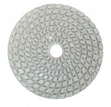 Алмазный гибкий шлифовальный круг "черепашка" 100мм P 50 мокрое шлифование DERZHI (1/500) 83507