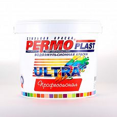 Фото Краска PERMOPLAST Ультра для внутренних и внешних работ 25 кг