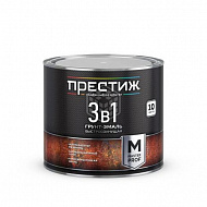 Грунт-эмаль по ржавчине Престиж, быстросохнущая, голубая, 1,9 кг