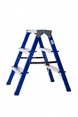 Стремянка стальная Stairs, 2-х сторонняя, 2х3, 0,71 м, CS203