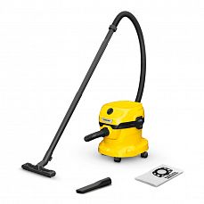 Пылесос KARCHER WD 2 Plus V-12/4/18 1000Вт/6кг/контейнер 12л/шланг 1,8м (аналог 1.629-783.0)