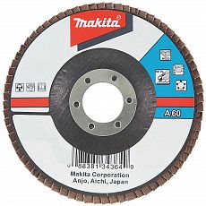 Диск лепестковый Makita D-27268 115х22мм К120 для ровн пов, для дерева,металла,пластика (1/1)_Z