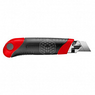 Нож Mirax, с винтовым фиксатором, 25 мм 
