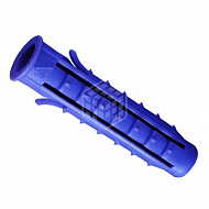 Дюбель распорный Чапай, 6х25 мм, шипы-усы, синий, 1000 шт 