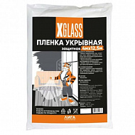 Пленка укрывная полиэтиленовая X-Glass, 4х12,5 м, 5 мкм 