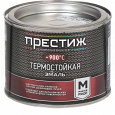 Эмаль термостойкая до 900 С черная 0,4 кг (1/28) Престиж