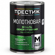 Эмаль с молотковым эффектом Престиж, коричневая, 5 кг