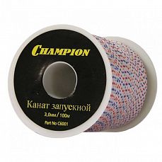 Канат запускной CHAMPION 3,0мм 100м (1/5) C6001