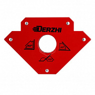 Фиксатор магнитный Derzhi, 6", 100LBS, 45/90/135 град., для сварочных работ, 866003