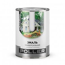 Эмаль алкидная голубая 0,8 л (1/6) Poller A.R.T.