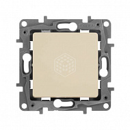Переключатель промежуточный Legrand Etika, 10 A, 250 В, слоновая кость, 672309