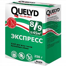 Клей обойный QUELYD Экспресс 0,25 кг (1/30)