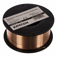 Проволока сварочная Кратон, стальная омедненная, 1,2 мм, 15 кг, 1 19 02 012