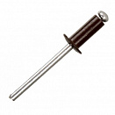 Заклепка ZK, 4х10, коричневая 8004, 2400 шт 