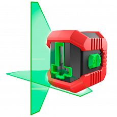 Нивелир лазерный CONDTROL QB Green 2x1,5B/±0,5мм/20м/резьба 1/4''/зеленый луч