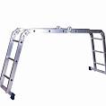 Фото Лестница "Stairs" шарнирная 4x3 ступ. алюм. трансформер (1,81м) (1/1) ATR43