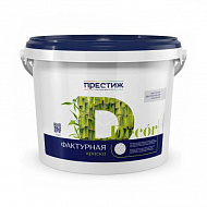Краска Престиж, фактурная, рельефная, для ввр, белая, 5 кг 