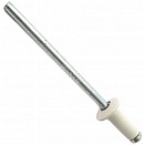 Заклёпка ZK Daxmer 4,0х10 мм, белая 9003, 1000 шт