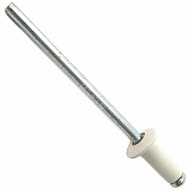 Заклёпка ZK Daxmer 4,0х10 мм, белая 9003, 1000 шт