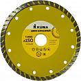 Фото Диск KUMA алмазный TURBO, сухая резка 150х22,2мм (1/50) 101327