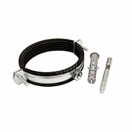 Хомут трубный сантехнический, 106-111 мм, 90 шт 