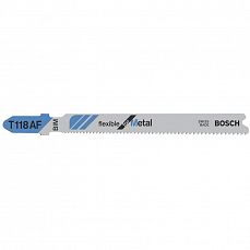 Полотно пильное Bosch T 118 АF металл/прямой пропил/3мм <5шт>(10)_Z