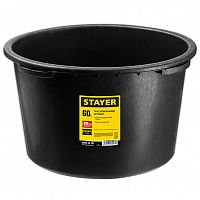 Таз строительный Stayer, круглый, 60 л, 06098-60 Таз строительный Stayer, круглый, 60 л, 06098-60