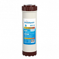 Картридж АКВАБРАЙТ для удаления железа 10", наполнитель аналог, МФУ ФП-10