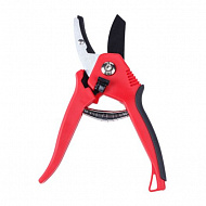 Cекатор DERZHI с закругленными лезвиями, тефлон, двухкомпонентные рукоятки, 197 мм 258114