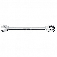 Ключ Зубр, комбинированный, гаечный, 17 мм, трещоточный 