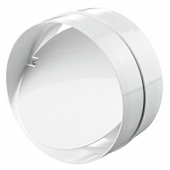 Соединитель круглых каналов Парус 1111, с обратным клапаном, 100 мм, 10190721