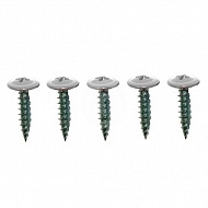 Саморез 4,2х16 прессш. остр. RAL 9003 белый, <1000 шт>