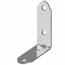 Мебельный крепежный уголок 50х50х19 мм, 10 шт 