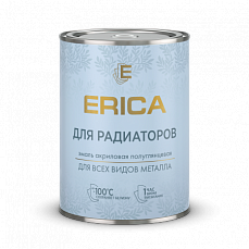 Erica эмаль для радиаторов отопления белая 0,8 кг (1/14)