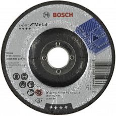 Круг шлифовальный Bosch 125х22,23х6мм по металлу, выпуклый (10)_Z